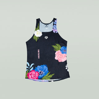 Harper Women's Singlet- Midnight Floral