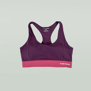 Laurel Racerback Sports Bra - Berries