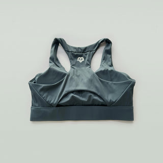 Veero Laurel Racerback Sports Bra - Shale