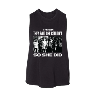 So She Did - Women's Crop Tank