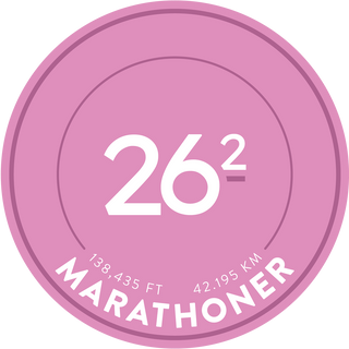 Marathon Race Stickers