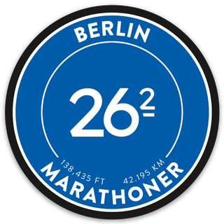 Marathon Race Stickers