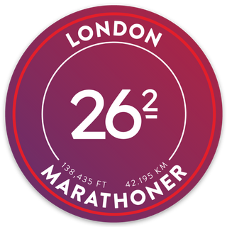 Marathon Race Stickers