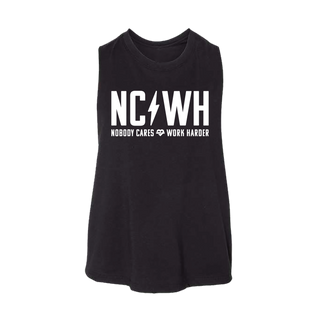 Nobody Cares Work Harder - Women's Crop Tank