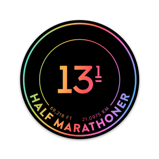 Half Marathon Race - Stickers