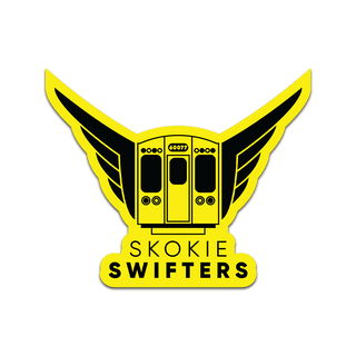 Skokie Swifters Die Cut - Sticker