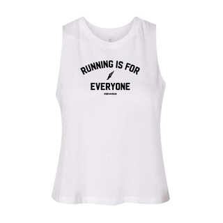 Running Is For Everyone - Women's Crop Tank