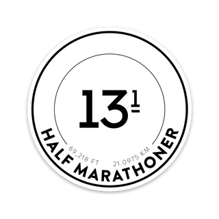 Half Marathon Race - Stickers